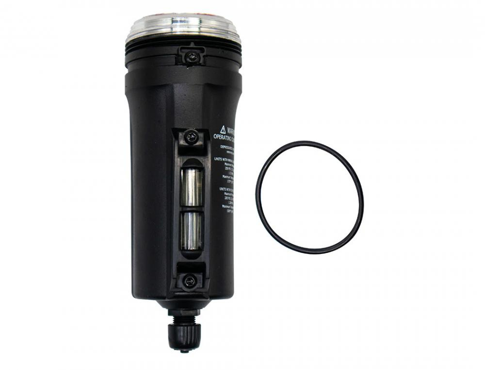 177 ml Metal Bowl for Filter, Coalescing Filter and Filter Regulator S50<span class=' ItemWarning' style='display:block;'>Item is usually in stock, but we&#39;ll be in touch if there&#39;s a problem<br /></span>