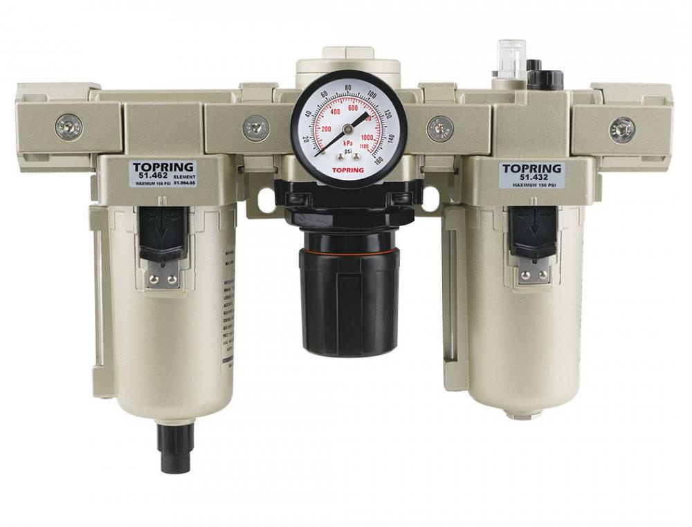 5 Micron FRL Unit 5 to 125 PSI 3/8 (F) NPT 141 SCFM S51<span class=' ItemWarning' style='display:block;'>Item is usually in stock, but we&#39;ll be in touch if there&#39;s a problem<br /></span>