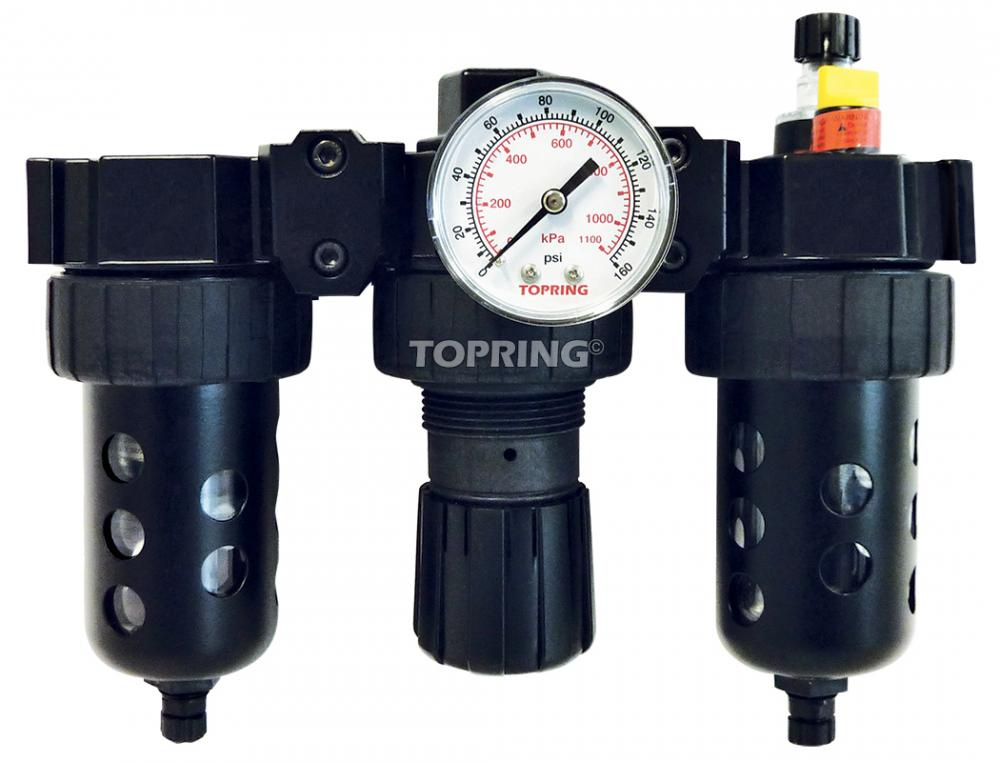 40 Micron FRL Unit 5 to 250 PSI 3/8 (F) NPT S52<span class=' ItemWarning' style='display:block;'>Item is usually in stock, but we&#39;ll be in touch if there&#39;s a problem<br /></span>