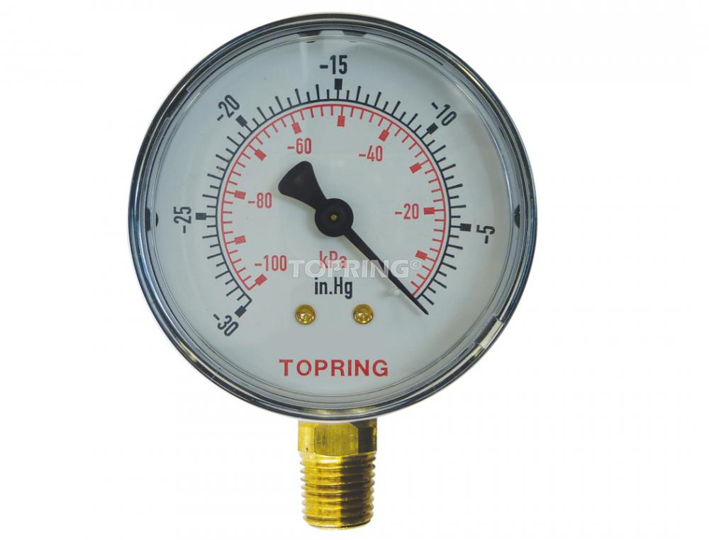 Gauge 4&#34; - 1/4NPT LM 30&#34;Hg<span class=' ItemWarning' style='display:block;'>Item is usually in stock, but we&#39;ll be in touch if there&#39;s a problem<br /></span>