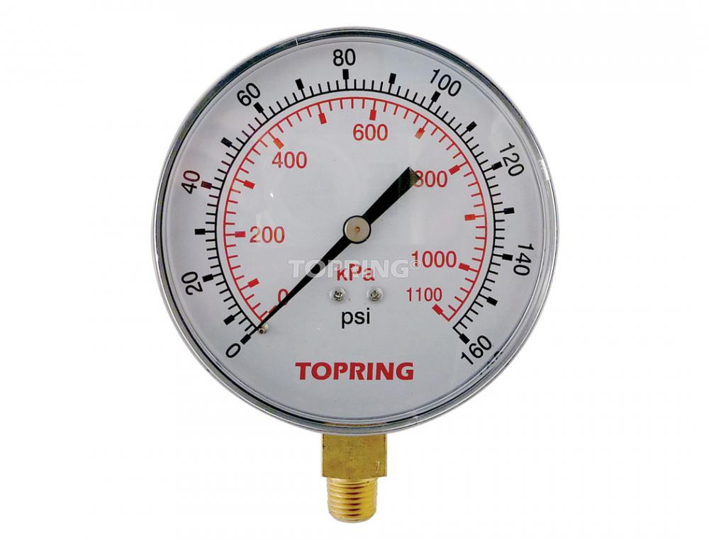 Gauge 4&#34; - 1/4NPT LM 0-160<span class=' ItemWarning' style='display:block;'>Item is usually in stock, but we&#39;ll be in touch if there&#39;s a problem<br /></span>