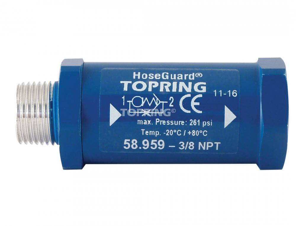 Aluminum Air Fuse 46 SCFM 3/8 (M) to 3/8 (F) NPT<span class=' ItemWarning' style='display:block;'>Item is usually in stock, but we&#39;ll be in touch if there&#39;s a problem<br /></span>