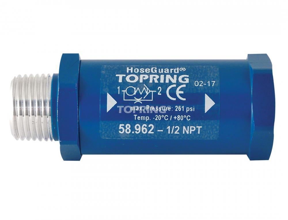 Aluminum Air Fuse 96 SCFM 1/2 (M) to 1/2 (F) NPT<span class=' ItemWarning' style='display:block;'>Item is usually in stock, but we&#39;ll be in touch if there&#39;s a problem<br /></span>
