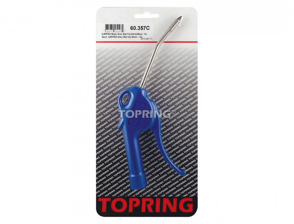 Safety Blow Gun With Concentrated Air Jet 1/4 NPT and 6 mm x 10 cm Nozzle<span class=' ItemWarning' style='display:block;'>Item is usually in stock, but we&#39;ll be in touch if there&#39;s a problem<br /></span>