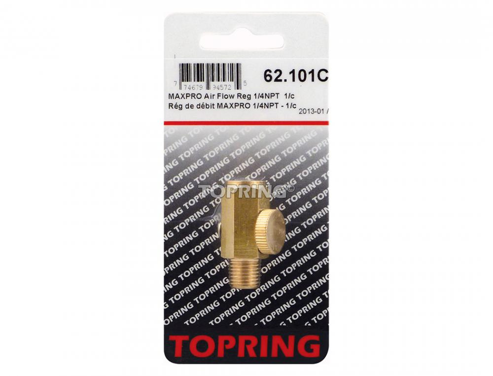 Brass Inline Airflow Regulator 1/4 (F-M) NPT<span class=' ItemWarning' style='display:block;'>Item is usually in stock, but we&#39;ll be in touch if there&#39;s a problem<br /></span>