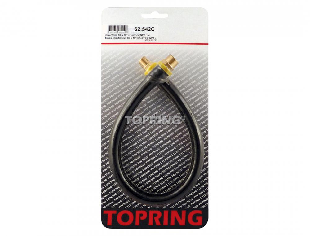 Rubber Hose Whip 3/8 I.D. 1.5 Foot<span class=' ItemWarning' style='display:block;'>Item is usually in stock, but we&#39;ll be in touch if there&#39;s a problem<br /></span>