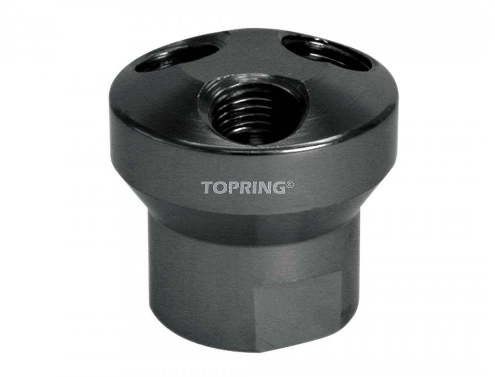3-Way Aluminum Air Splitter 3/8 (F) NPT With 1/4 (F) NPT Outlet<span class=' ItemWarning' style='display:block;'>Item is usually in stock, but we&#39;ll be in touch if there&#39;s a problem<br /></span>