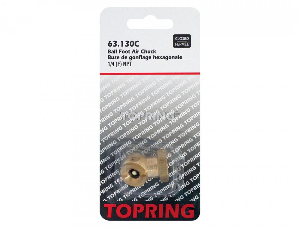 Air Chuck With Hexagonal Base 1/4 (F) NPT<span class=' ItemWarning' style='display:block;'>Item is usually in stock, but we&#39;ll be in touch if there&#39;s a problem<br /></span>