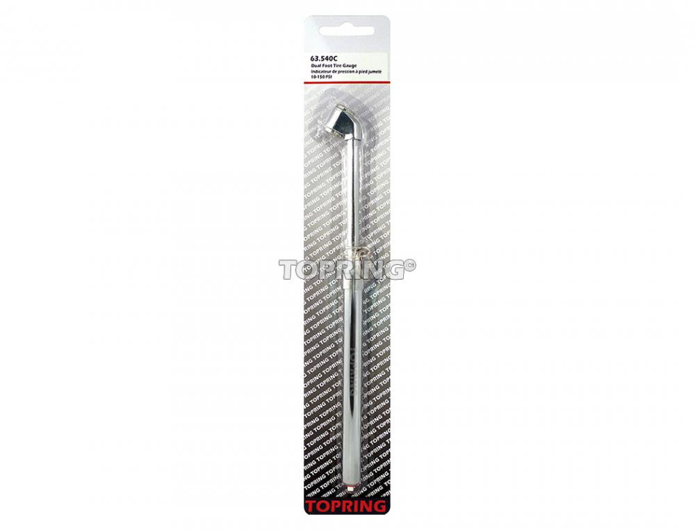 30 cm Dual Head Tire Pressure Gauge 10 to 150 PSI<span class=' ItemWarning' style='display:block;'>Item is usually in stock, but we&#39;ll be in touch if there&#39;s a problem<br /></span>