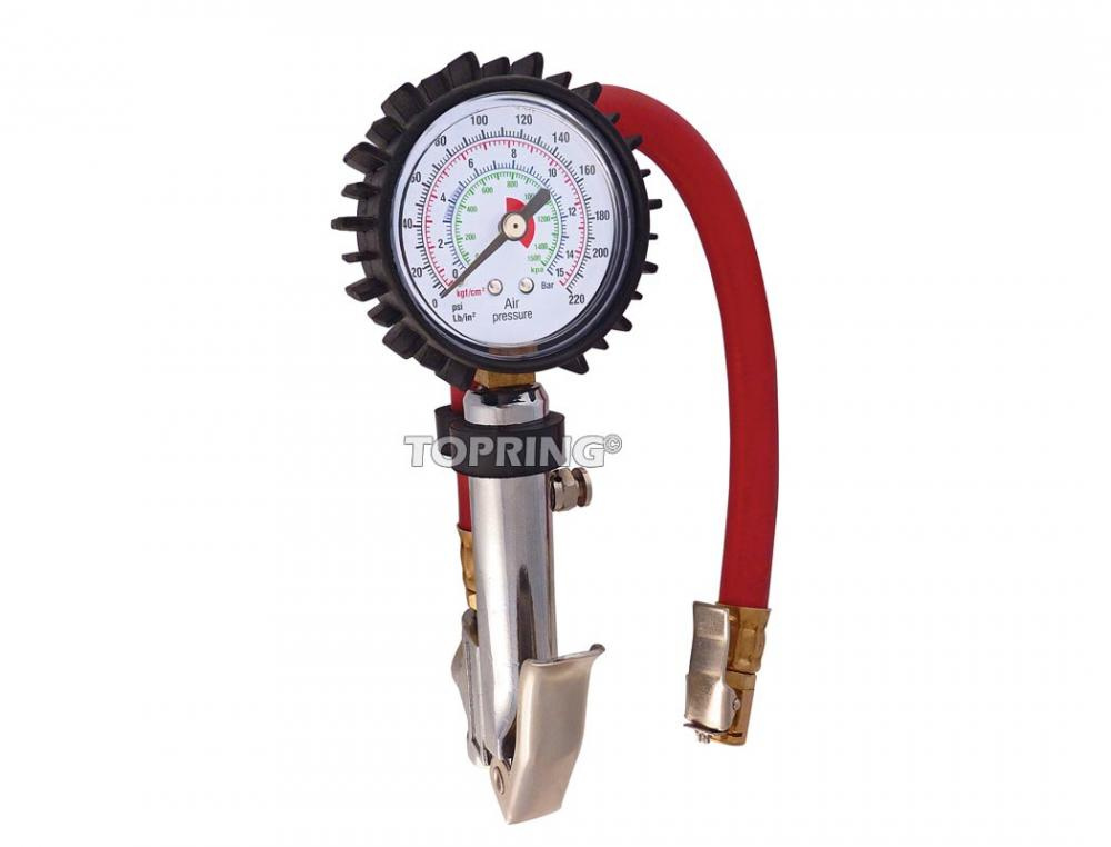 Tire Inflation Gauge 10 to 220 PSI<span class=' ItemWarning' style='display:block;'>Item is usually in stock, but we&#39;ll be in touch if there&#39;s a problem<br /></span>