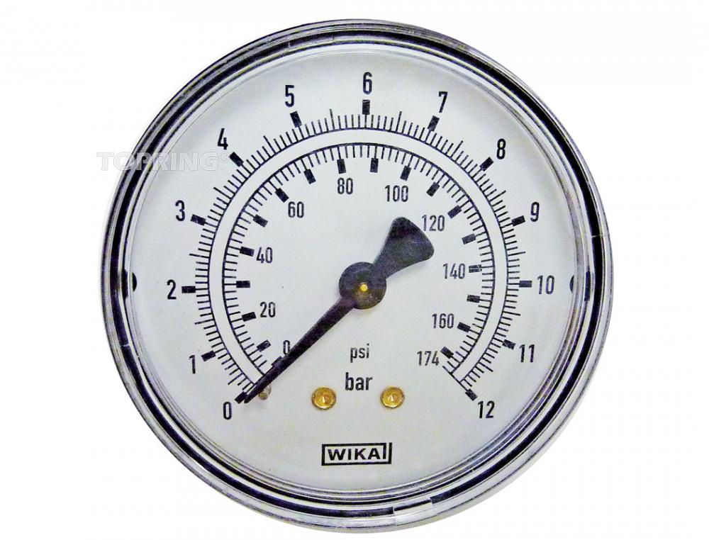 60 mm Pressure Gauge 0 to 174 PSI<span class=' ItemWarning' style='display:block;'>Item is usually in stock, but we&#39;ll be in touch if there&#39;s a problem<br /></span>