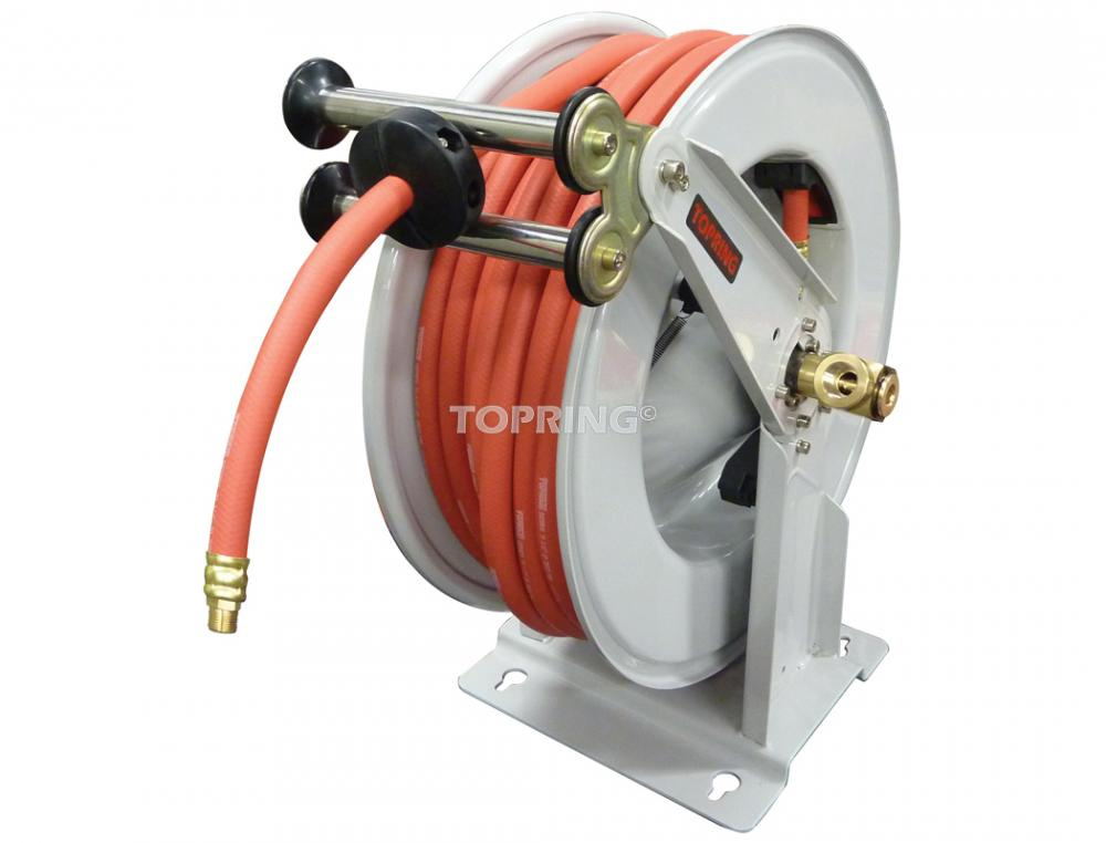 Hose Reel With 1/2 I.D. 100 ft. Rubber Hose<span class=' ItemWarning' style='display:block;'>Item is usually in stock, but we&#39;ll be in touch if there&#39;s a problem<br /></span>