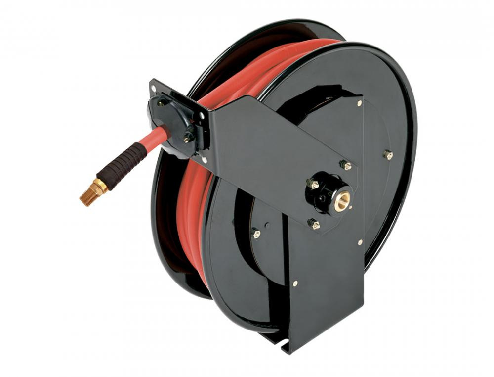 Hose Reel With 1/2 I.D. 50 ft. Rubber Hose<span class=' ItemWarning' style='display:block;'>Item is usually in stock, but we&#39;ll be in touch if there&#39;s a problem<br /></span>