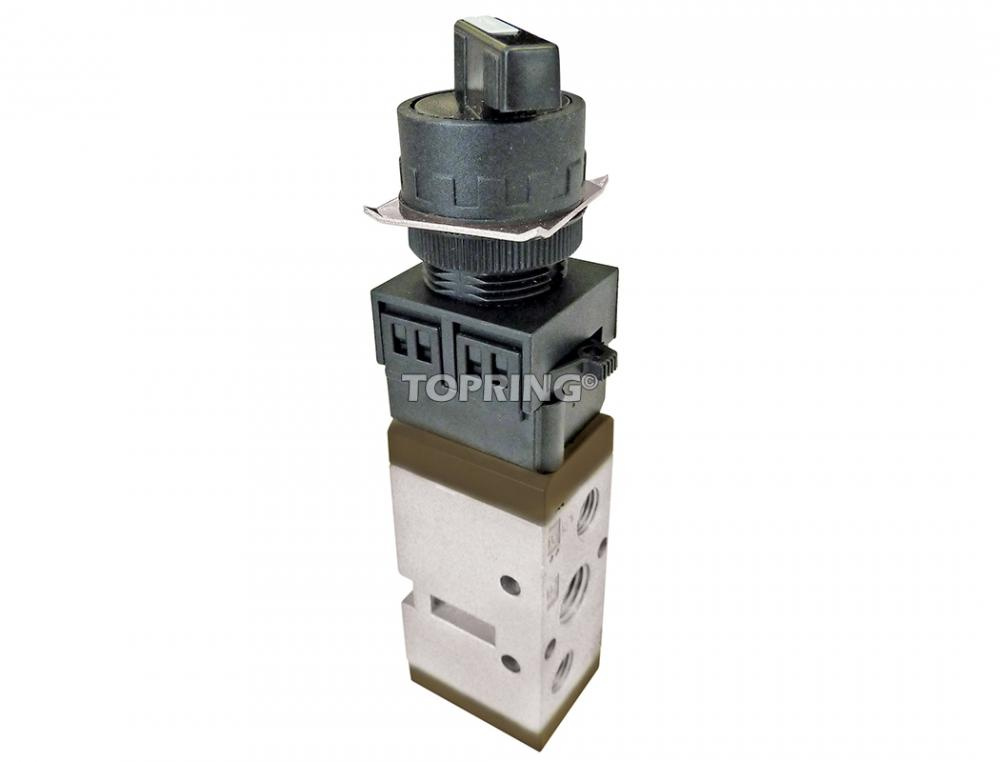5/2-Way Manual Valve With Selector Switch 1/8 (F) NPT<span class=' ItemWarning' style='display:block;'>Item is usually in stock, but we&#39;ll be in touch if there&#39;s a problem<br /></span>