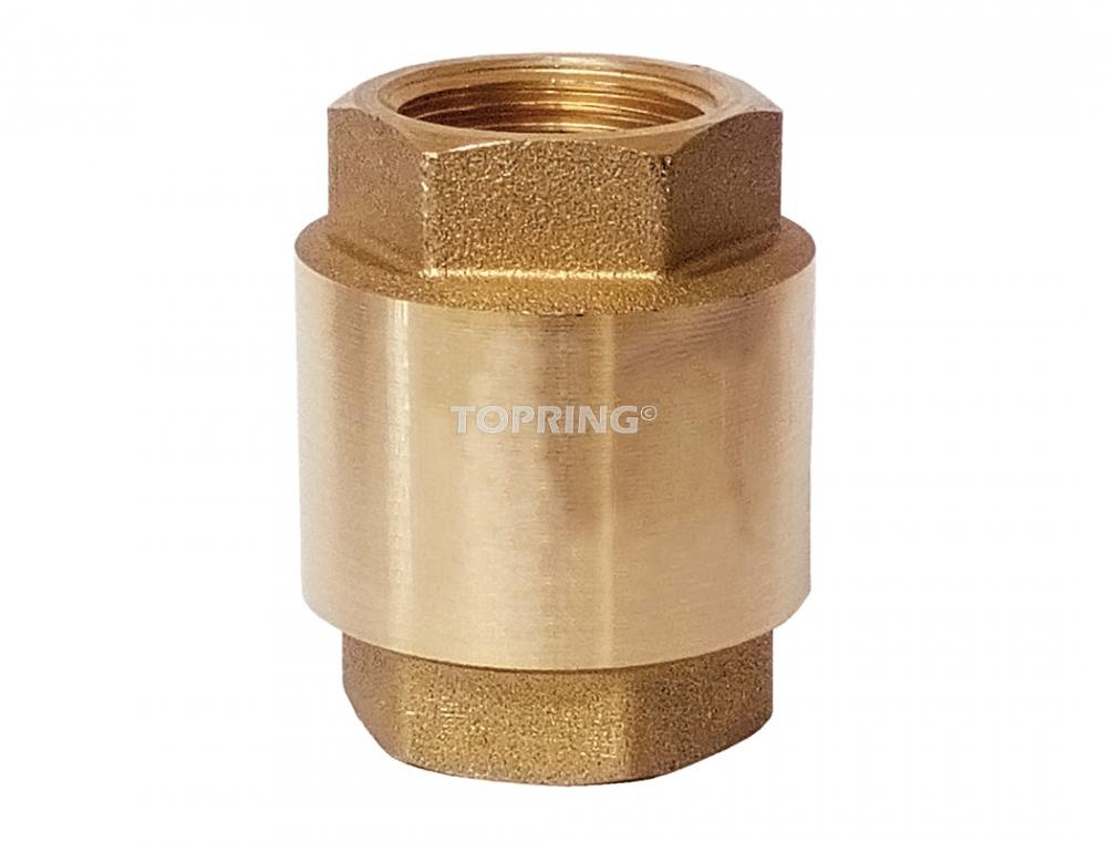 Brass Check Valve 1-1/2 (F) BSPP<span class=' ItemWarning' style='display:block;'>Item is usually in stock, but we&#39;ll be in touch if there&#39;s a problem<br /></span>