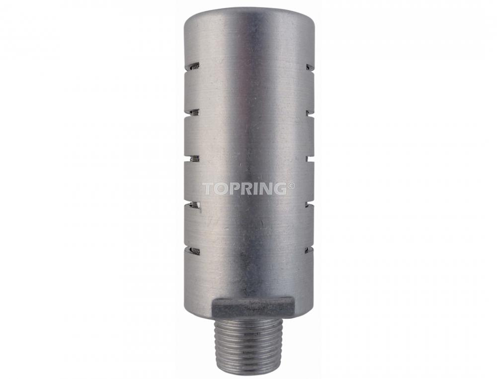 Aluminum Pneumatic Muffler 1/2 (M) NPT<span class=' ItemWarning' style='display:block;'>Item is usually in stock, but we&#39;ll be in touch if there&#39;s a problem<br /></span>