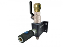 Topring 07.460.05 - Aluminum Wall Manifold With 1 1/4 Industrial Quick Coupler for 22 mm S07