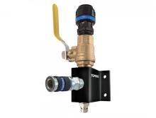 Topring 08.454.08 - Aluminum Wall Manifold With 1 1/4 Industrial Quick Coupler for 16 mm S08