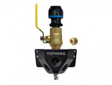 Topring 08.459 - 3 Port Aluminum Wall Manifold 1/2 (F) NPT for 25 mm S08