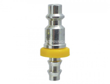 Topring 20.365 - 1/4 Industrial Steel Coupler Plug With 3/8 Push-On Hose Barb