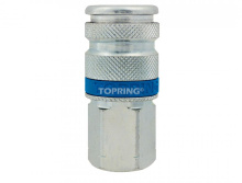 Topring 20.446 - 1/4 Industrial Steel Quick Coupler 1/4 (F) NPT