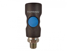 Topring 20.615 - 1/4 Industrial Composite Quick Coupler 1/4 (M) NPT