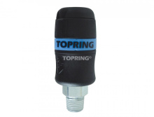 Topring 20.649 - 1/4 Industrial Composite Quick Coupler 1/4 (M) NPT