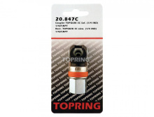 Topring 20.847C - 1/4 Industrial Steel Swing Quick Coupler 1/4 (F) NPT
