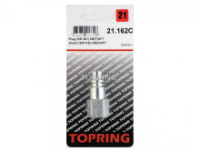 Topring 21.162C - 3/8 Industrial Steel Coupler Plug 3/8 (F) NPT