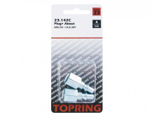 Topring 23.142C - 1/4 Aro 210 Steel Coupler Plug 1/4 (F) NPT
