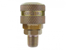 Topring 23.644.05 - 1/4 Aro 210 Brass Quick Coupler 1/4 (M) NPT