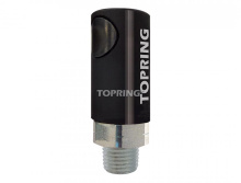 Topring 30.888 - 8 mm St?¤ubli Aluminum Quick Coupler 3/8 (M) NP