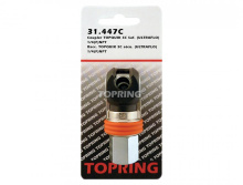 Topring 31.447C - Ultraflo 7.8 mm Steel Quick Coupler 1/4 (F) NPT