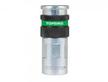 Topring 31.786.10 - Ultraflo 7.8 mm Steel Quick Coupler 1/2 (F) NPT