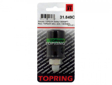 Topring 31.849C - Ultraflo 7.8 mm Composite Quick Coupler 1/4 (M) NPT