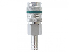 Topring 31.964 - Ultraflo 7.8 mm Steel Coupler Plug With 3/8 Hose Barb