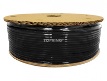 Topring 35.317.01 - Black Polyurethane Tube 6 mm O.D. 100 m