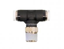 Topring 40.330 - 6 mm Push-to-Connect to 3/8 (M) NPT Tee Adapter