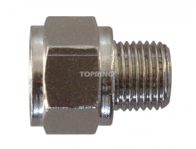 Topring 41.05 - Hexagonal Reducer 1/4(M)BSPT x 3/8(F)BSPP