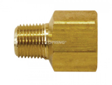 Topring 41.160.05 - Brass Hexagonal Adapter 3/8 (M) to 1/2 (F) NPT
