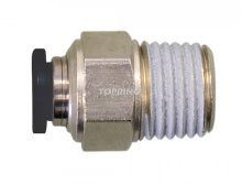 Topring 42.011 - 1/2 in. Push-to-Connect to 1/4 (M) BSPT Adapter