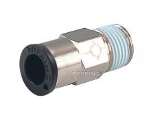 Topring 44.981.05 - 1/8 (M) NPT to 1/4 in. Push-to-Connect Check Valve Adapter (5-Pack)