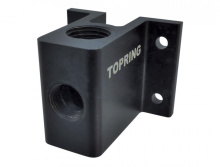 Topring 47.605 - 1 Port Aluminum Wall Manifold 1/2 (F) BSPP With 3/8 (F) NPT Outlet