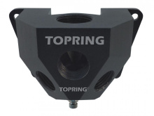 Topring 47.631 - 3 Port Aluminum Wall Manifold 1/2 (F) NPT With 1/2 (F) NPT Outlet