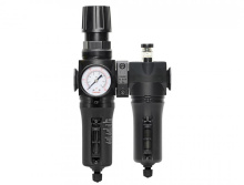 Topring 50.637A - 5 Micron Filter Regulator 0 to 125 PSI and Lubricator 1/2 (F) NPT S50