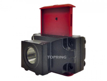 Topring 52.088 - Lockable Exhaust Shut-Off Valve 1/4, 3/8 and 1/2 S52