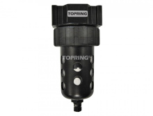 Topring 52.135.05 - 5 Micron Filter With Polycarbonate Bowl 3/8 (F) NPT S52