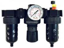 Topring 52.505 - 40 Micron FRL Unit 5 to 250 PSI 3/8 (F) NPT S52