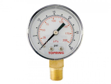 Topring 55.2 - Gauge 2" - 1/4NPT LM 0-30