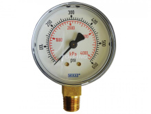 Topring 55.33 - Gauge 2-1/2" - 1/4NPT LM 0-600
